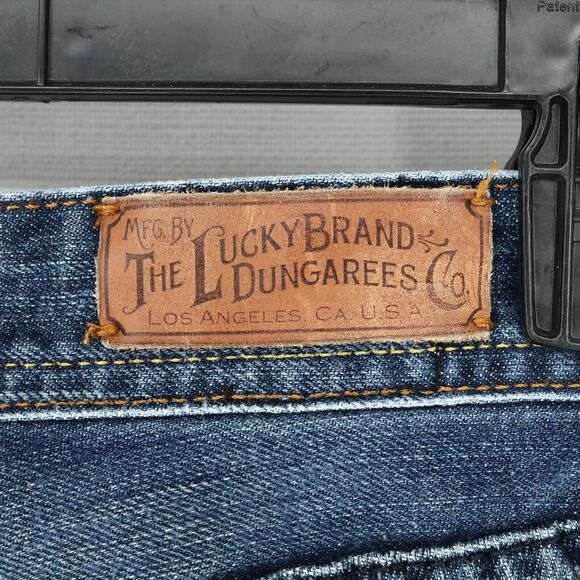 Lucky Brand Jeans Womens 27 Waist 4 Classic Cathy Crop Blue Stretch Denim - Picture 13 of 15